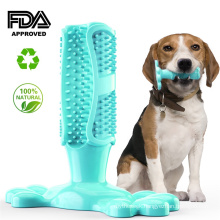 wholesale Dog Toothbrush Pet Supplies Dog Toothbrush Molar Stick Silicone Eco Frienedly Rubber Pet Chew Toy